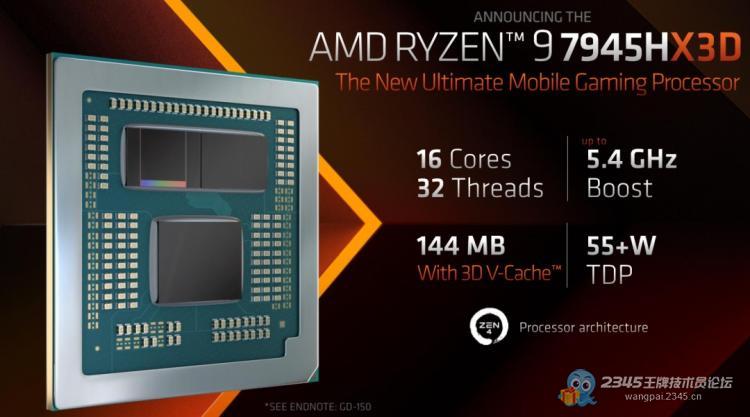 AMD R9 7945HX3D处理器现身Geekbench,ROG笔记本下周首发