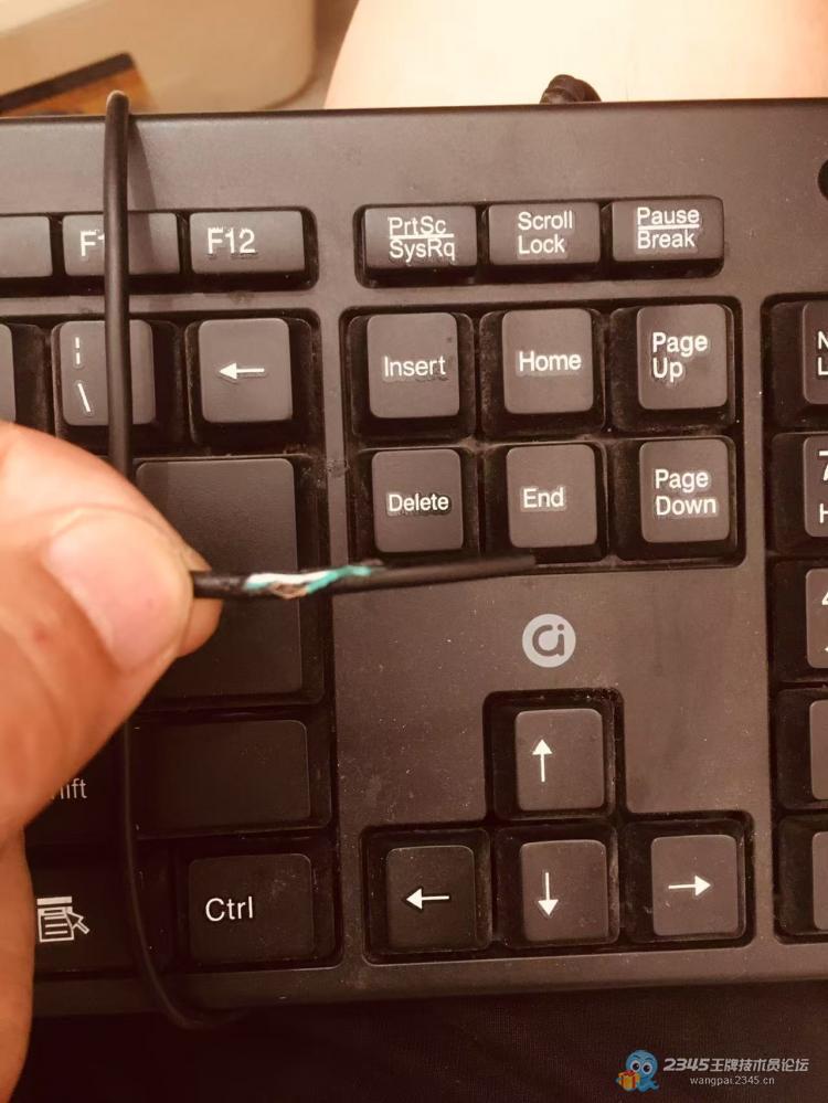 上门送键盘还是换吧