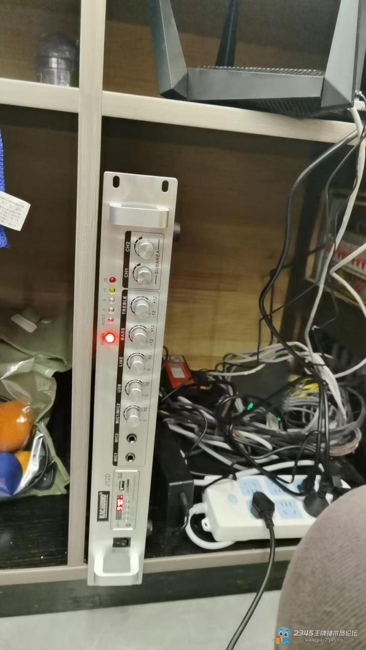 餐馆更换改广播功放