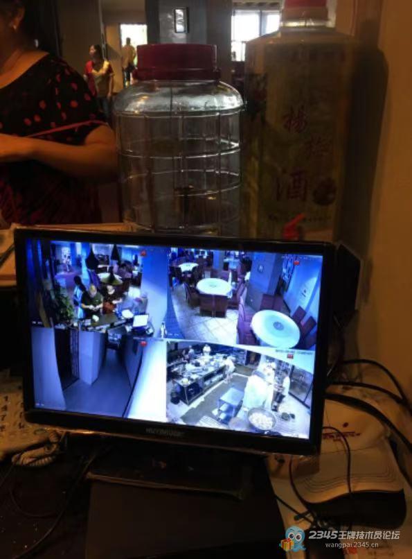 轻松加愉快搞定餐厅4路监控