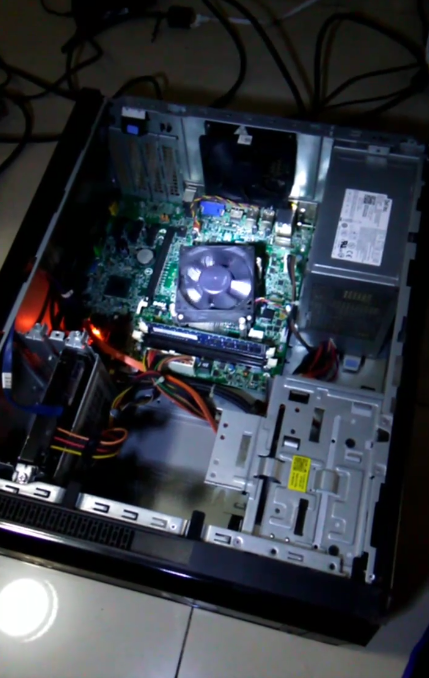 上门差点翻车,DELL品牌机电源故障