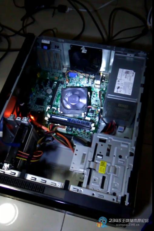 上门差点翻车,DELL品牌机电源故障