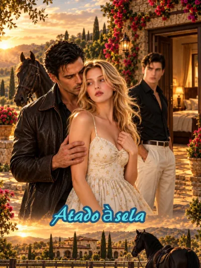 Atado à sela poster