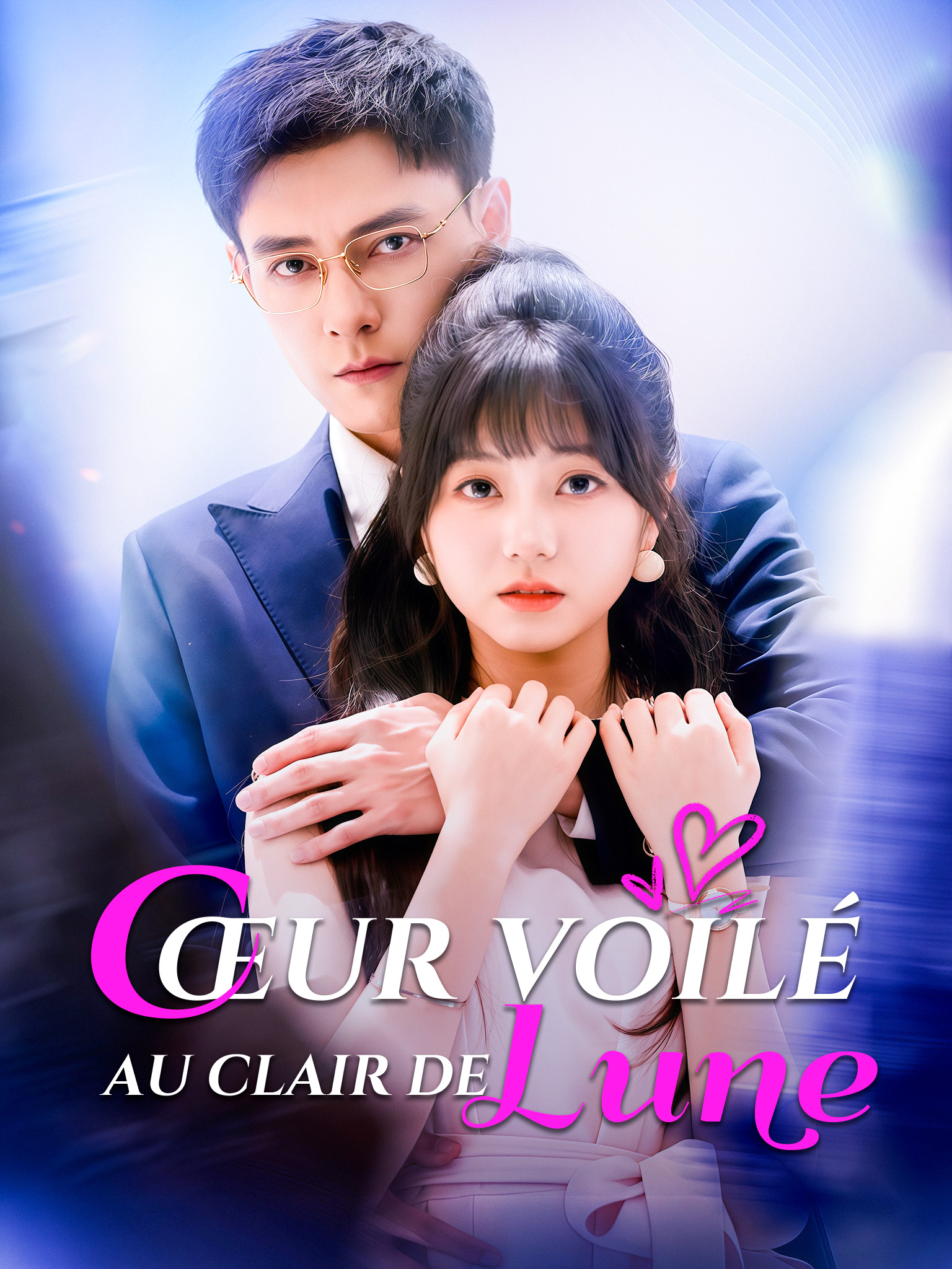 Cœur voilé au clair de lune
