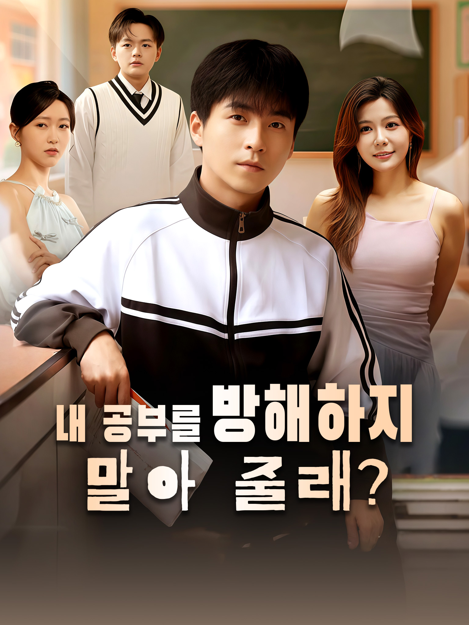 내 공부를 방해하지 말아 줄래?