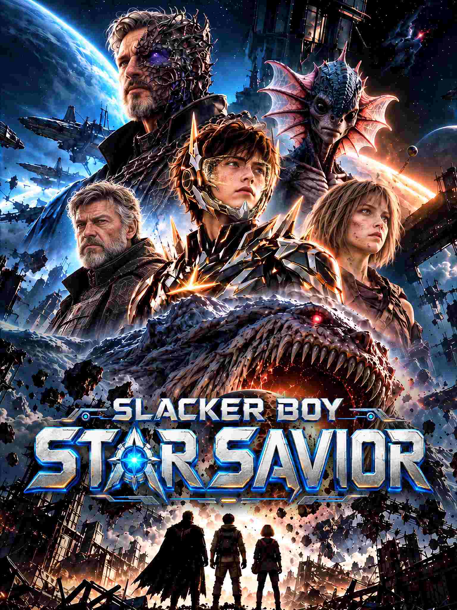 AI真人剧 Slacker Boy Star Savior!