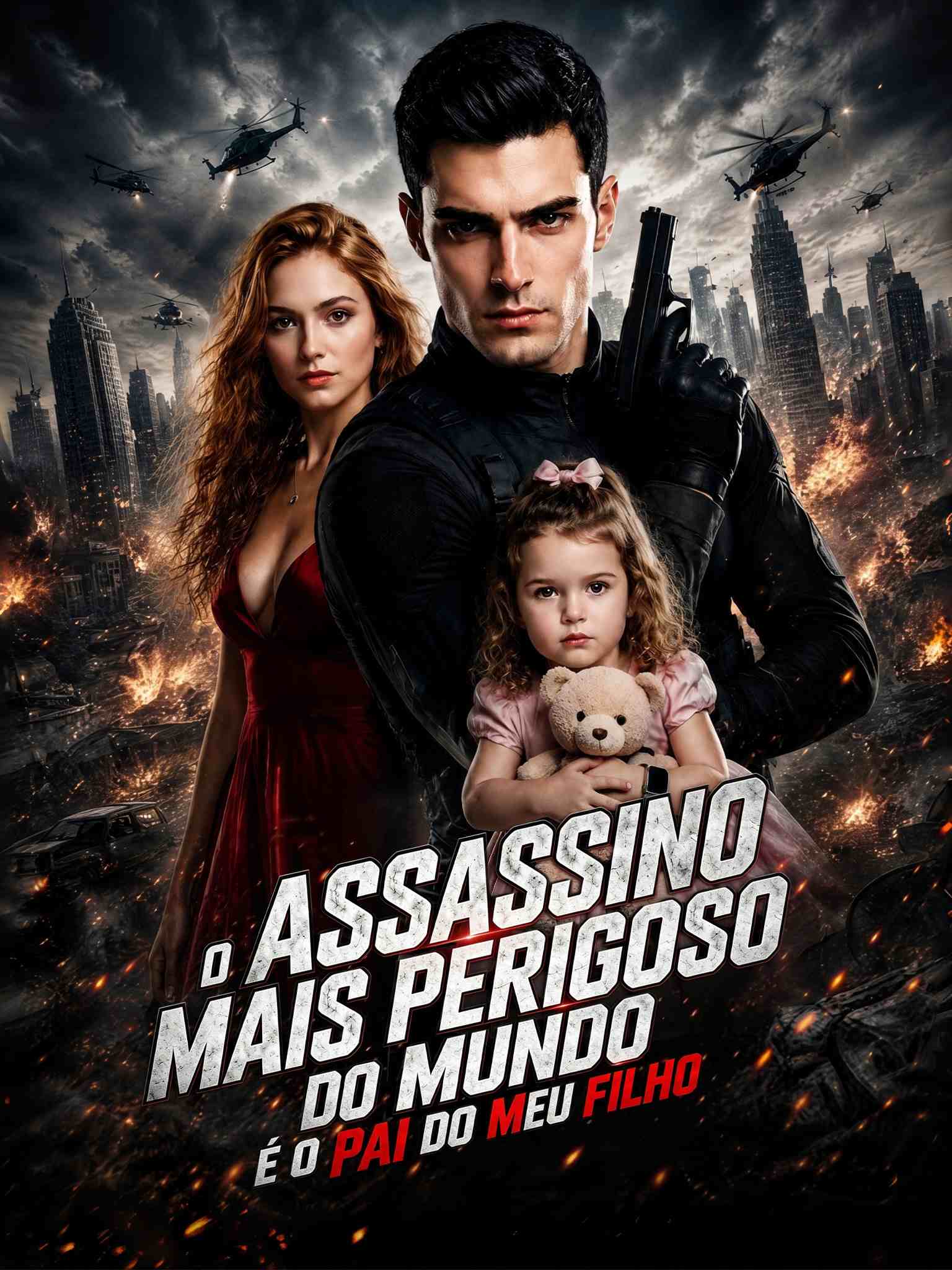 AI真人剧 The World's Deadliest Assassin Is My Baby daddy AI葡配