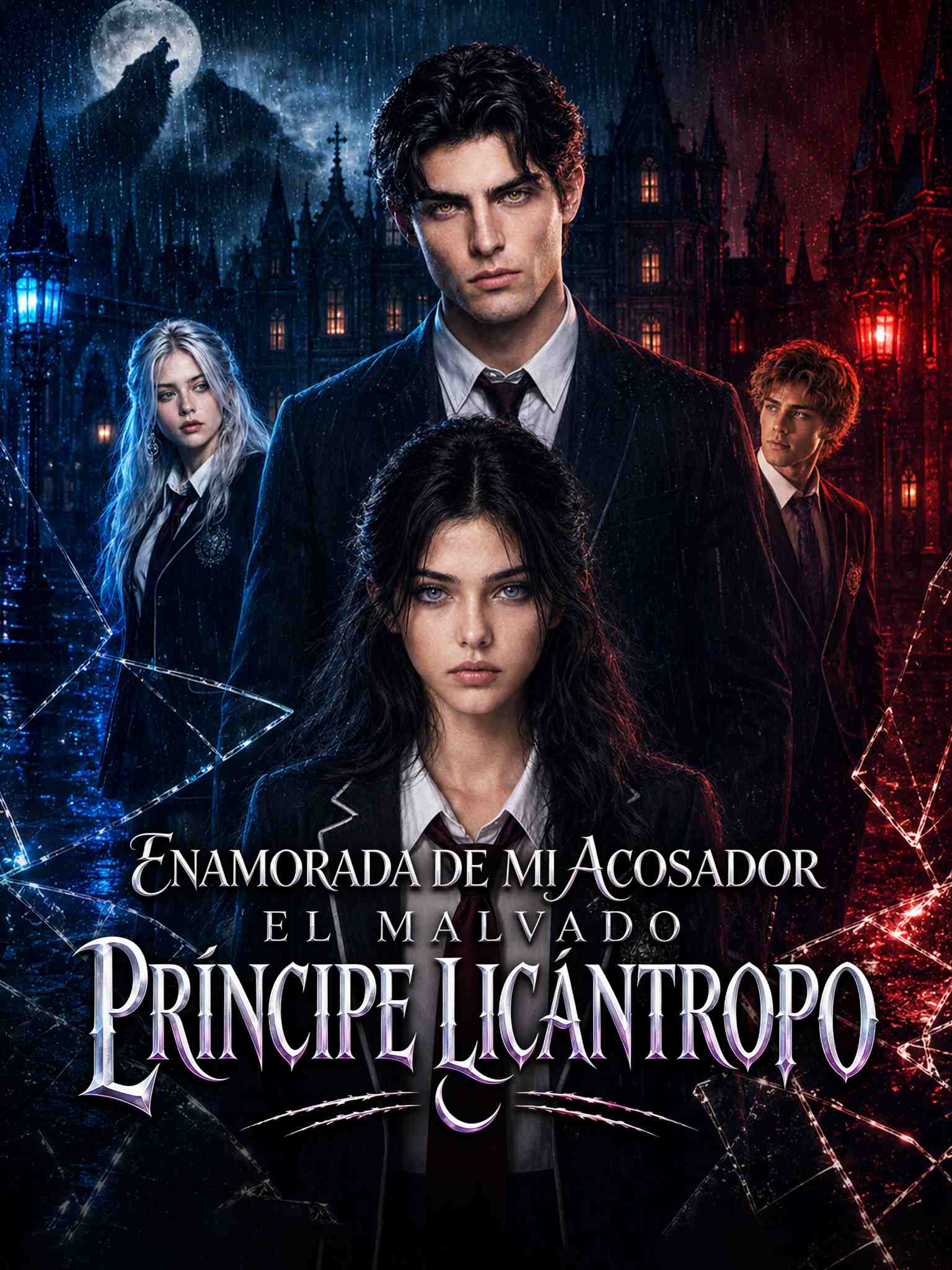AI真人剧 Falling for My Bully, The Wicked Lycan Prince AI西配