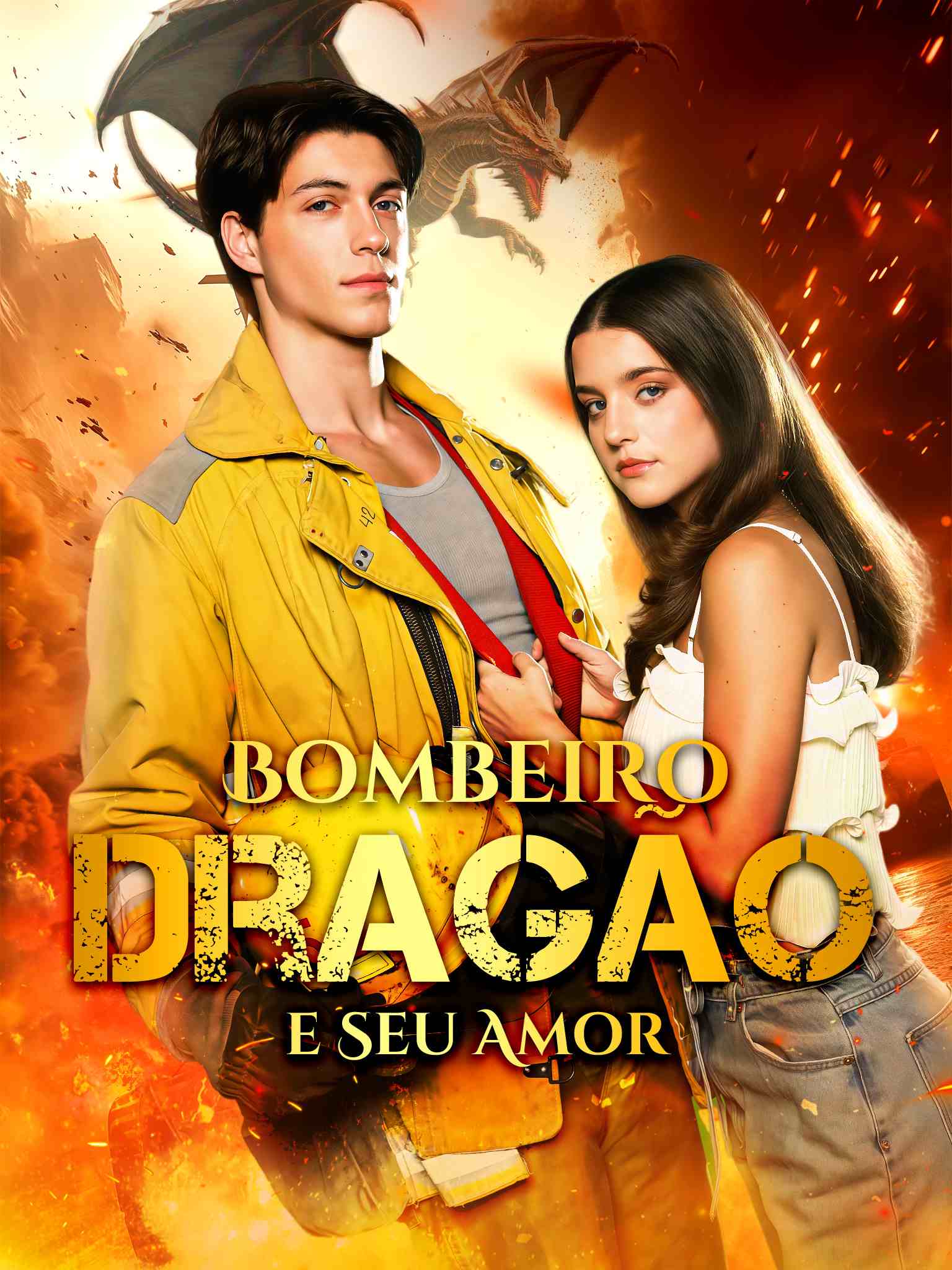 Dragon Firefighter and His Love
