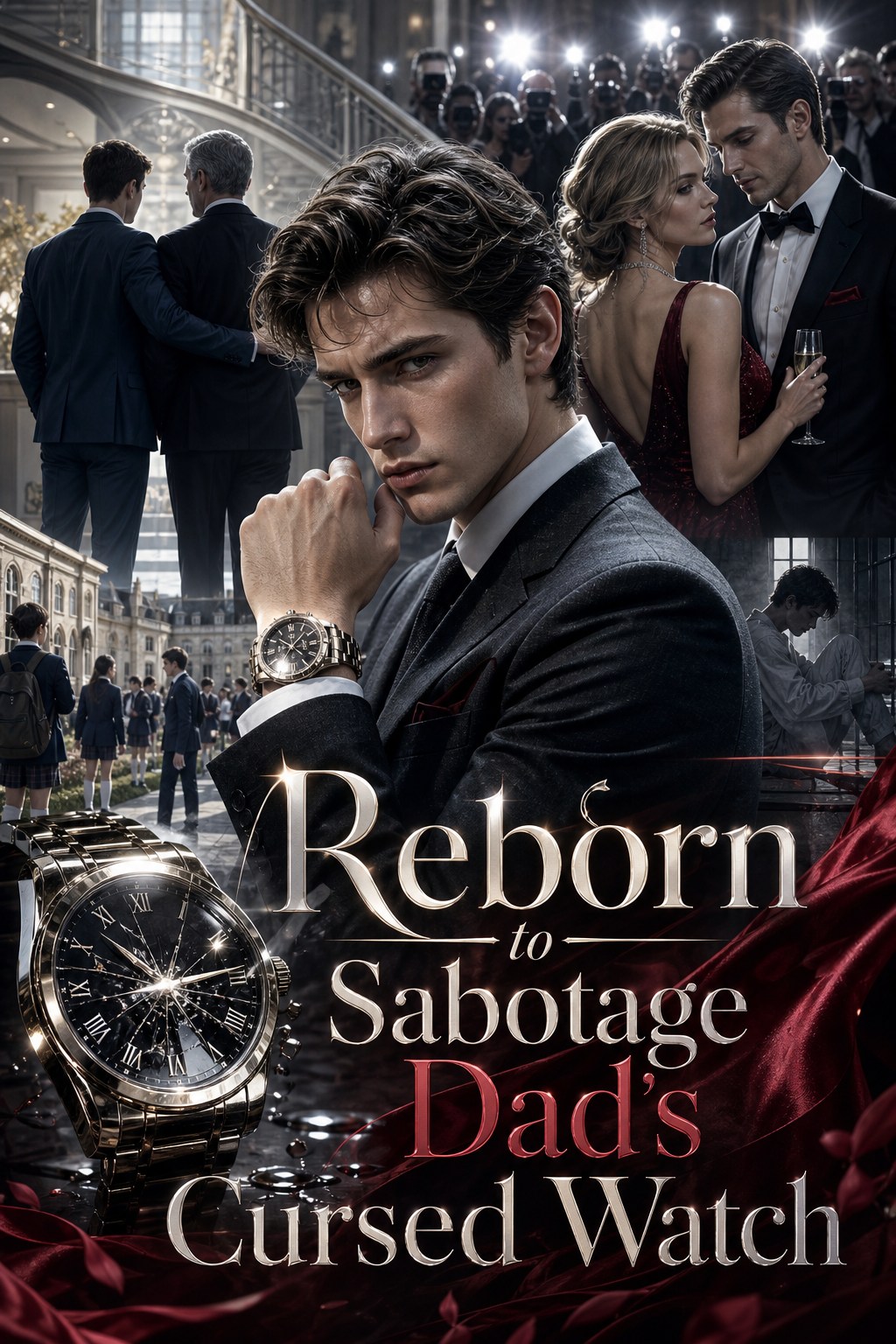 Reborn to Sabotage Dad's Cursed Watch