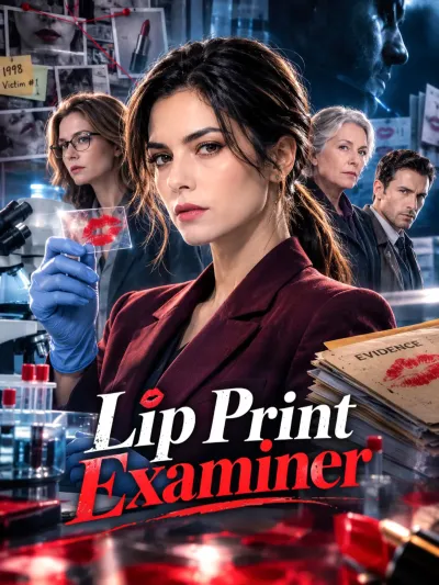 Lip Print Examiner poster