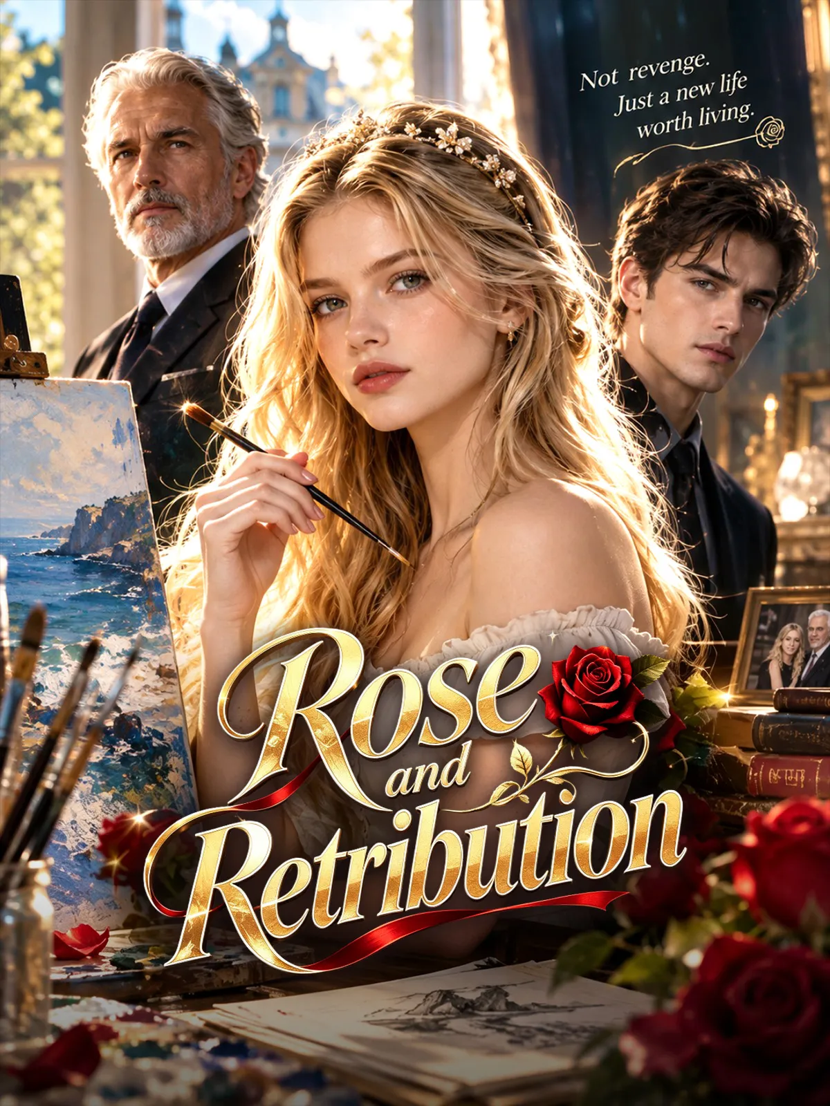Rose and Retribution short drama poster