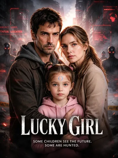 Lucky girl poster