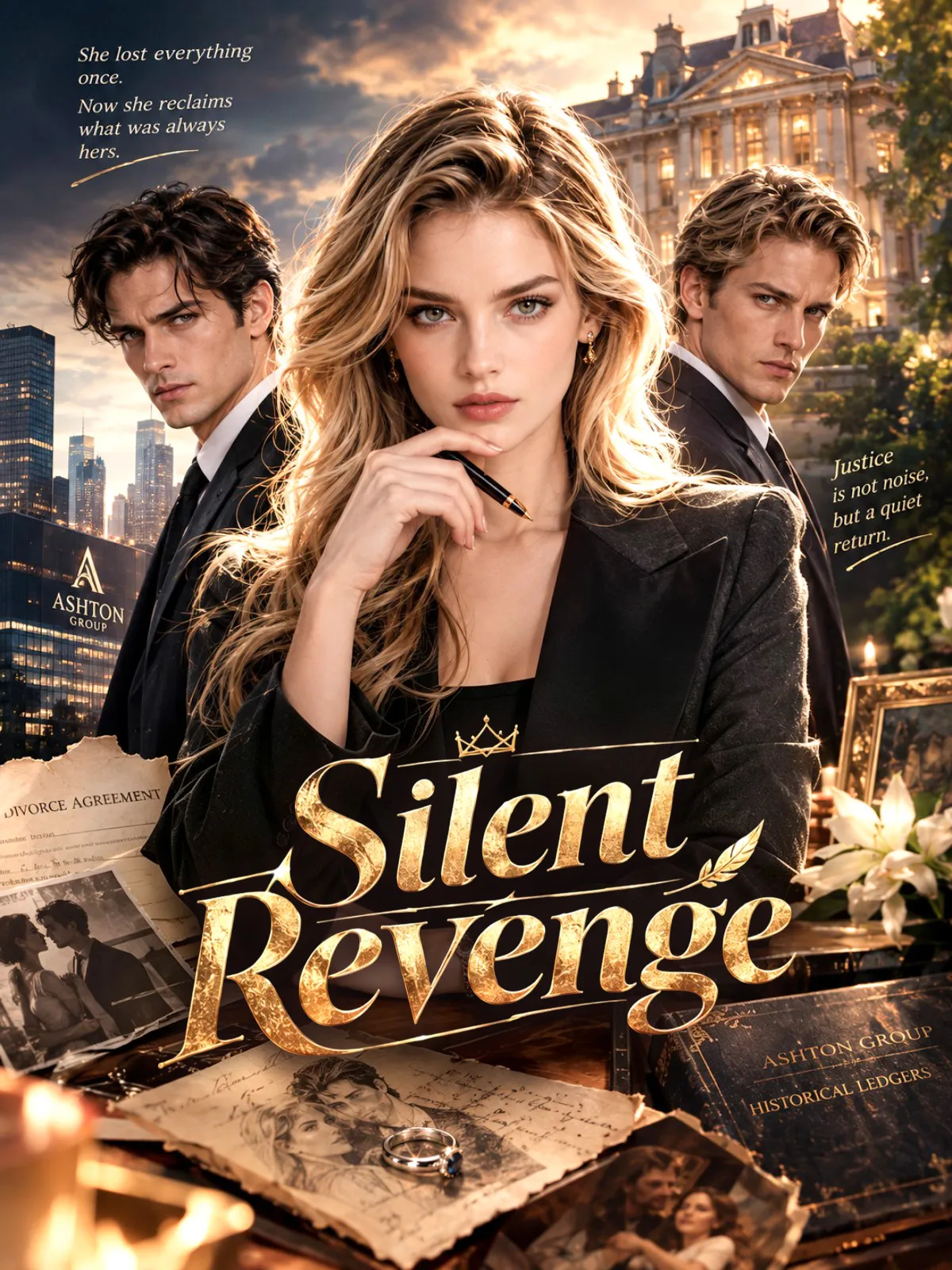 Silent Revenge short drama poster