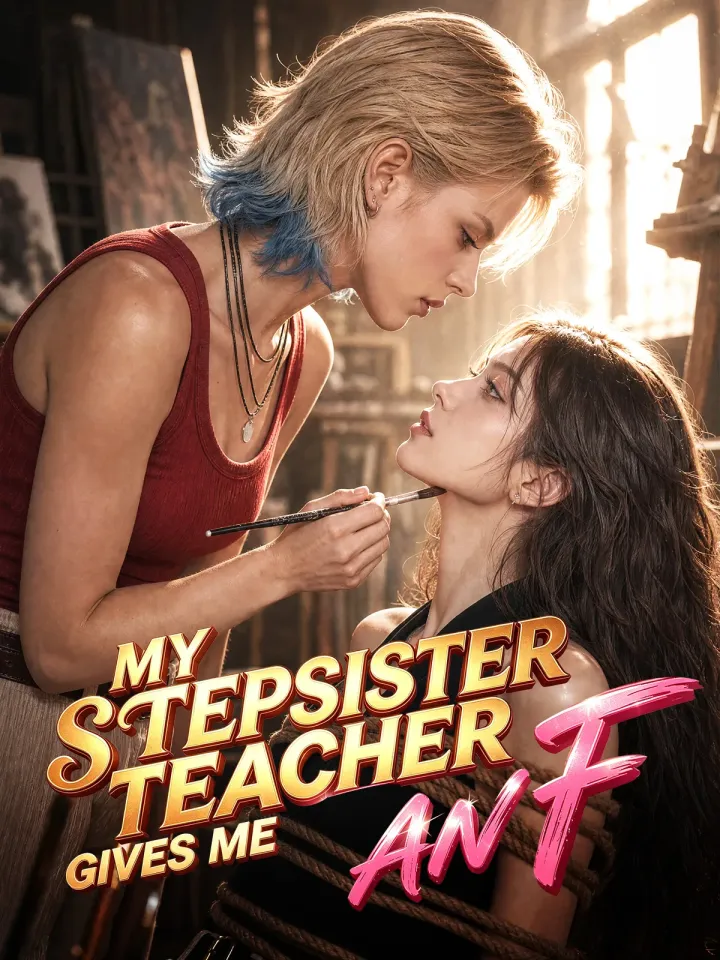 MY STEPSISTER TEACHER GIVES ME AN F poster