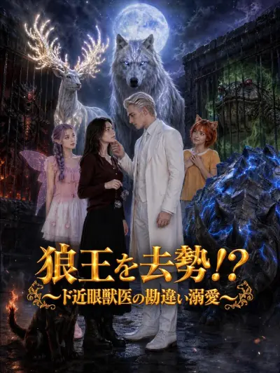 狼王を去勢!?~ド近眼獣医の勘違い溺愛~ poster