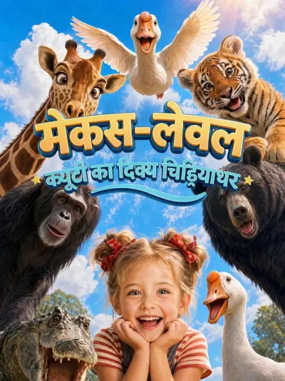 मैक्स-लेवल क्यूटी का दिव्य चिड़ियाघर poster