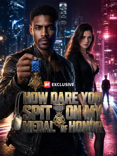How Dare You Spit On My Medal of Honor poster