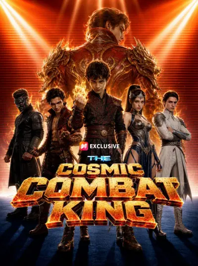 The COSMIC COMBAT KING poster