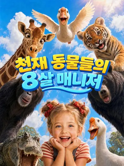 천재 동물들의 8살 매니저 poster
