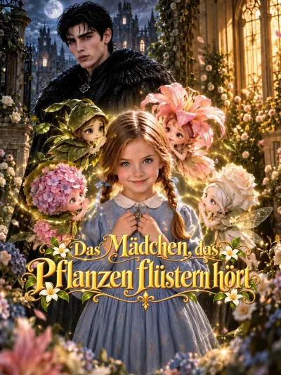 Das Mädchen, das Pflanzen flüstern hört poster