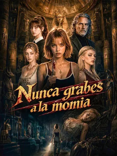 Nunca grabes a la momia poster