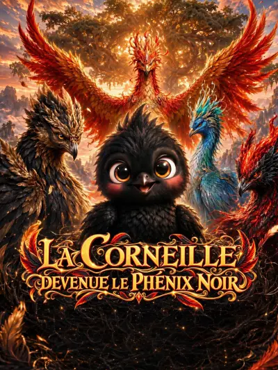 LA CORNEILLE DEVENUE LE PHÉNIX NOIR poster