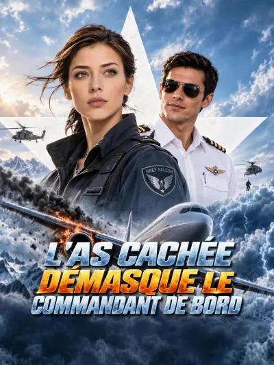 L'AS CACHÉE DÉMASQUE LE COMMANDANT DE BORD poster