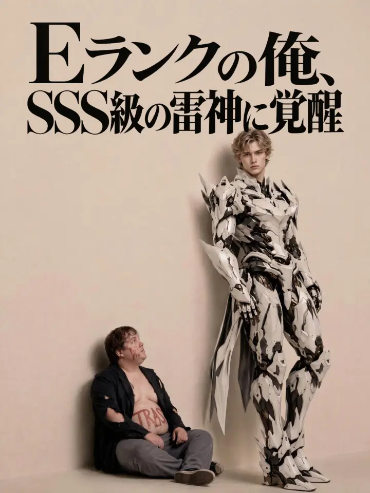 Eランクの俺、SSS級の雷神に覚醒 poster