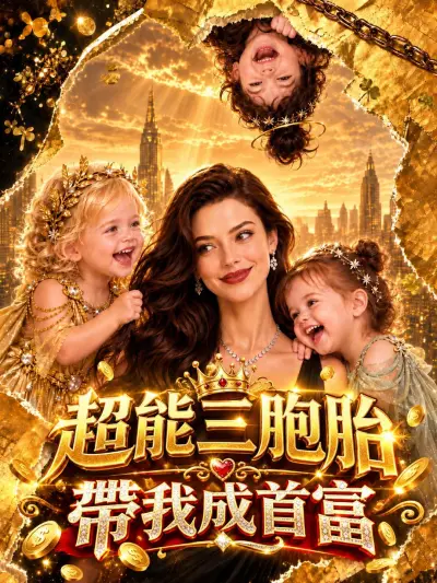 超能三胞胎帶我成首富 poster