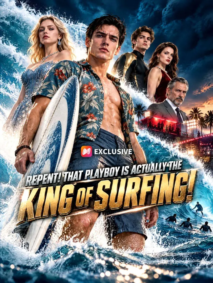 Repent! That playboy is actually the king of surfing! poster