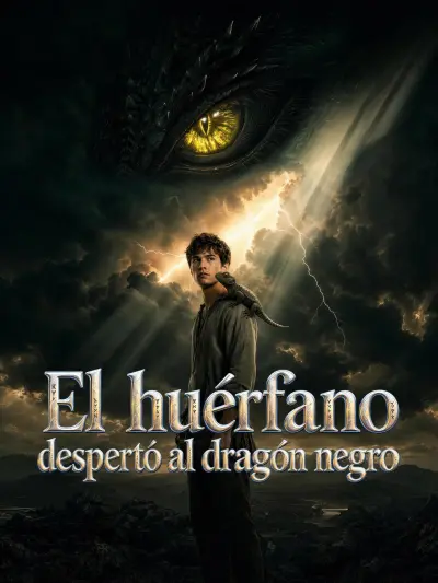 El huérfano despertó al dragón negro poster