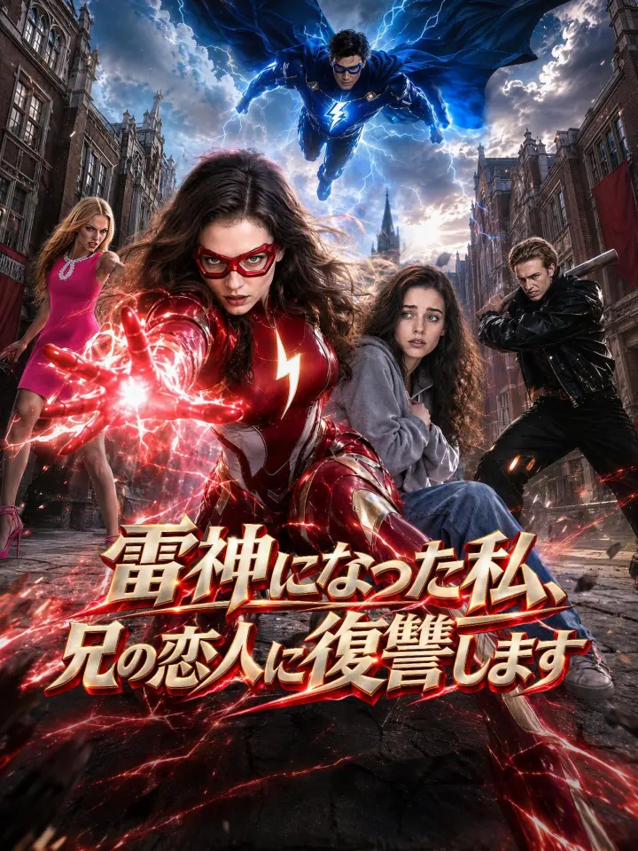雷神になった私、兄の恋人に復讐します poster