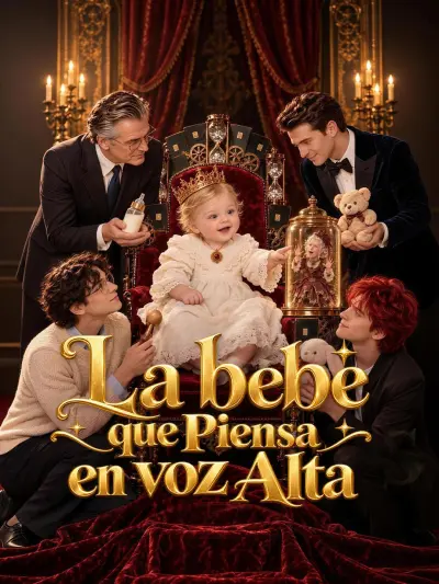 La bebé que piensa en voz alta poster