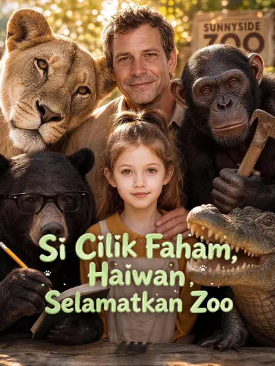 Si Cilik Faham Haiwan, Selamatkan Zoo poster