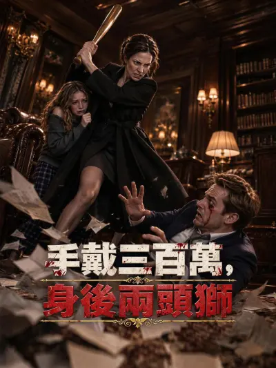 手戴三百萬,身後兩頭獅 poster
