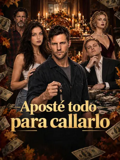 Aposté todo para callarlo poster