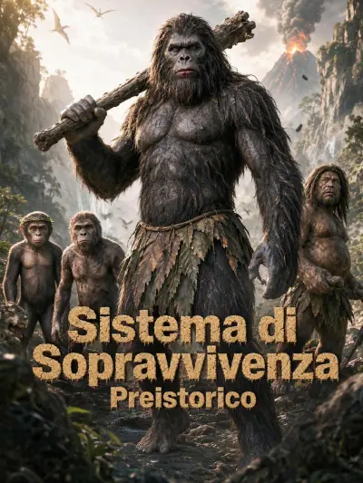 Sistema di Sopravvivenza Preistorico poster