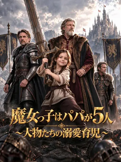 魔女っ子はパパが5人~大物たちの溺愛育児~ poster