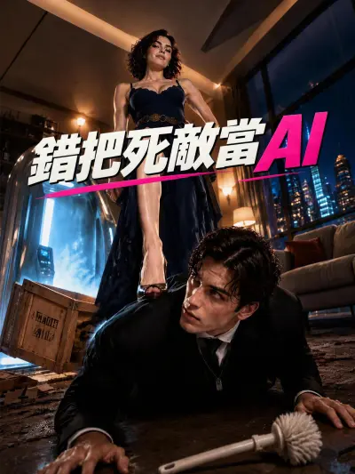 錯把死敵當AI poster