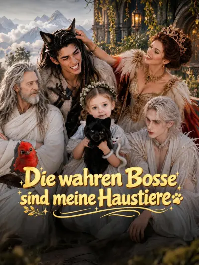 Die wahren Bosse sind meine Haustiere poster