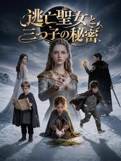 逃亡聖女と三つ子の秘密 poster