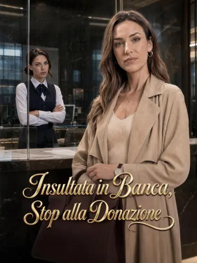Insultata in Banca, Stop alla Donazione poster