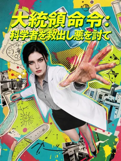 大統領命令:科学者を救出し悪を討て poster