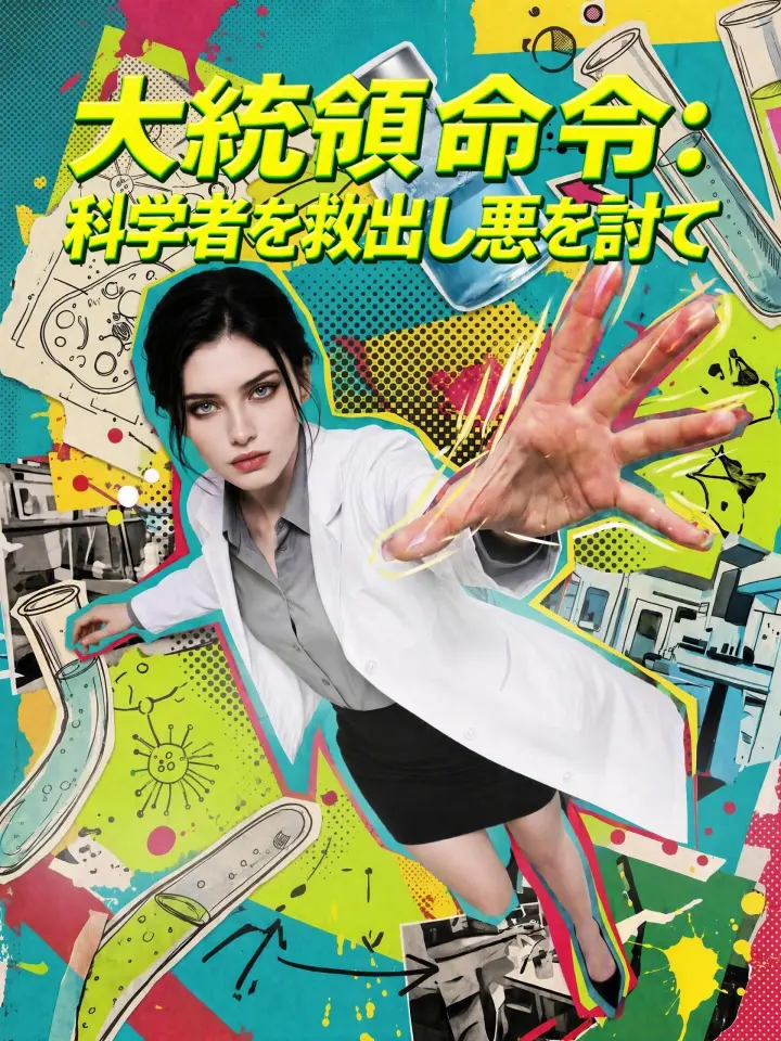 大統領命令:科学者を救出し悪を討て poster