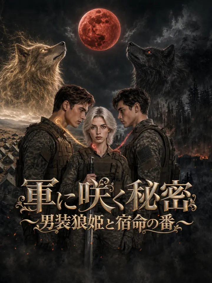 軍に咲く秘密~男装狼姫と宿命の番~ poster