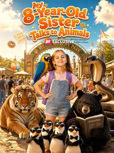 My 8-Year-Old Sister Talks to Animals poster