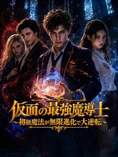 仮面の最強魔導士~初級魔法が無限進化で大逆転~ poster