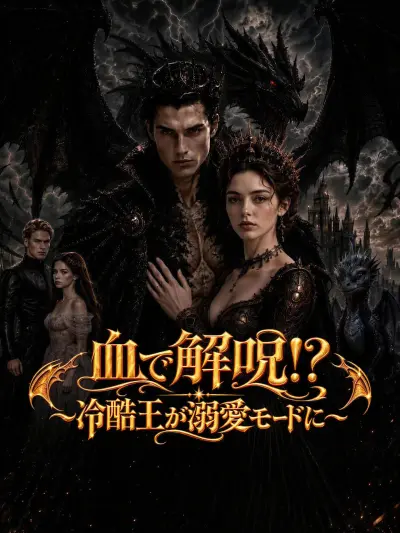 血で解呪!?~冷酷王が溺愛モードに~ poster