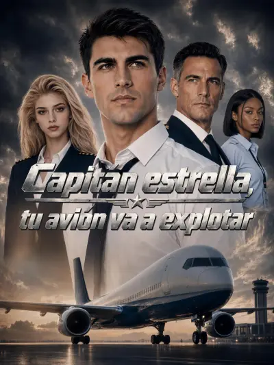 Capitán estrella, tu avión va a explotar​ poster